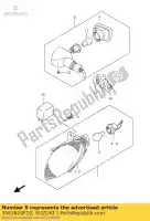 3563824F10, Suzuki, tomada e cabo, l suzuki gsx 1300 2005 2006 2007, Novo