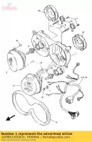 3GM843300000, Yamaha, corpo assy yamaha fzr 1000, Nuovo