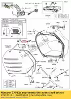 270120111, Kawasaki, gancho, rh kawasaki gtr  c a e 1400gtr abs zg1400 kact 1400 , Nuevo