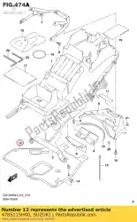 Here you can order the shield,inner from Suzuki, with part number 4785115H00: