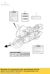 Aqui você pode pedir o manual, dono em Suzuki , com o número da peça 9901121H51SDE: