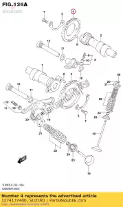 suzuki 1274137400 z?batka, krzywka sh - Dół