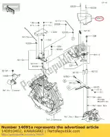 140910402, Kawasaki, 01 ok?adka,rr kawasaki kaf400 mule sx 4x4 xc 400 , Nowy