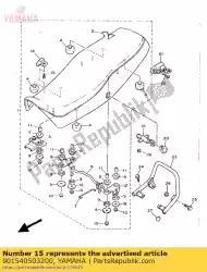 Ici, vous pouvez commander le vis, reliure (1jk) auprès de Yamaha , avec le numéro de pièce 901540503200: