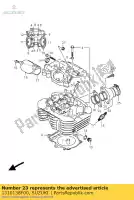 1310138F00, Suzuki, conjunto de tubulação, entrada suzuki lt a eiger x af kingquad asi 400 42 44, Novo