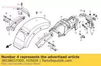 36038657000, Honda, tule b, buis honda vt shadow aero c2 cmx rebel c black widow dc cmx450c vt750c vt750c2 vt750dc 750 450 , Nieuw