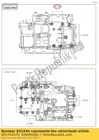 921542679, Kawasaki, 01 ?ruba z ko?nierzem 6x72 kawasaki ex400 ninja 400 krt se z400 , Nowy