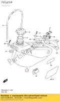 4411028H01, Suzuki, réservoir, carburant suzuki  rm z rmx 450 2008 2009 2010 2011 2012 2014 2015 2016 2017 2018, Nouveau