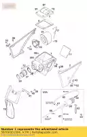 58706001000, KTM, scatola filtro cpl.duke '99 ktm duke 640 1999 2000 2001 2002 2003 2004, Nuovo