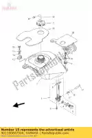 901190607300, Yamaha, bout, met ring (24x) yamaha it yfm yfs 125 200 250 350 400 600 660 1986 2000 2001 2002 2003 2004 2005 2006 2007, Nieuw