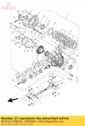 Qui puoi ordinare nessuna descrizione disponibile da Yamaha , con numero parte 4S1G61590000: