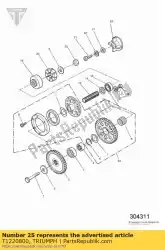 dynamo as reserve kit van Triumph, met onderdeel nummer T1220800, bestel je hier online: