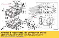11000MKAD30, Honda, crank case set honda  750 2017 2018 2019 2020, New