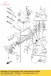 Ici, vous pouvez commander le vis auprès de Yamaha , avec le numéro de pièce 901490684000: