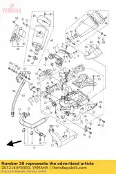 Aquí puede pedir estancia, silenciador 3 de Yamaha , con el número de pieza 2S32144F0000: