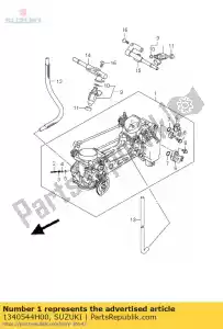 Suzuki 1340544H00 throttle body - Bottom side