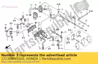 17130MN5020, Honda, pipe, air feed (a) honda gl valkyrie f6c goldwing se gl1500c gl1500se 1500 , New