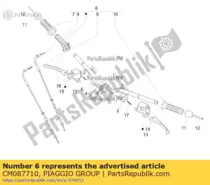 Piaggio Group CM087710 gasdrehgriff kpl. - Il fondo