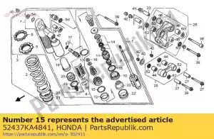 Honda 52437KA4841 juego de juntas tóricas - Lado inferior