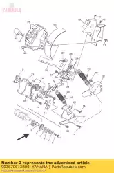 Qui puoi ordinare collare da Yamaha , con numero parte 903870613B00: