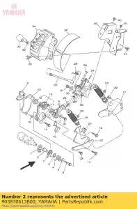 yamaha 903870613B00 collare - Il fondo