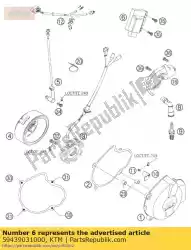 Ici, vous pouvez commander le unité cdi 450 exc 2005 auprès de KTM , avec le numéro de pièce 59439031000: