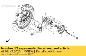 honda 42701KR3023 cerchione, ruota destra - Il fondo