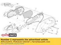 AP8102943, Piaggio Group, Luchtfilter aprilia sr  racing 125 150 125150 670 , Nieuw