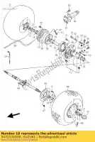 5472539D00, Suzuki, tapa, rueda suzuki lt f 160 250 300 2000 2001 2003 2004 2005 2007, Nuevo