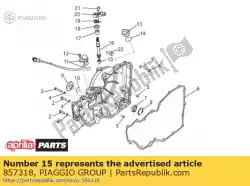 Tutaj możesz zamówić klatka rolkowa od Piaggio Group , z numerem części 857318: