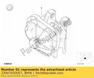 bmw 23007650007 transmisja 5-biegowa ze wspomaganiem awaryjnym - puste (do 11/2000) - Dół