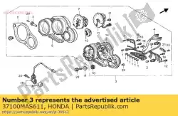 Qui puoi ordinare nessuna descrizione disponibile al momento da Honda , con numero parte 37100MAS611: