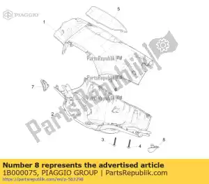 Piaggio Group 1B000075 tapón izq. - Bottom side