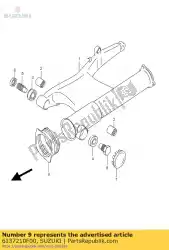 laars, propeller van Suzuki, met onderdeel nummer 6137210F00, bestel je hier online: