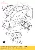 5EL215692100, Yamaha, graphique 1 yamaha xvs dragstar 1100, Nouveau