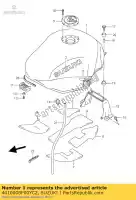 4410008F00YC2, Suzuki, tank assy primer suzuki gsx 600 2001, New