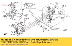 Ici, vous pouvez commander le pas de description disponible pour le moment auprès de Honda , avec le numéro de pièce 53220MK5000: