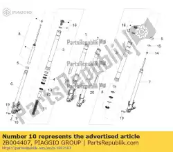 Qui puoi ordinare vite da Piaggio Group , con numero parte 2B004407: