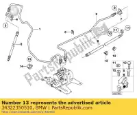 34322350510, BMW, klem bmw c1 125 200 2000 2001 2002 2003 2004, Nieuw