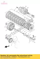 Qui puoi ordinare asta, spingere 1 da Yamaha , con numero parte 4X7163560000: