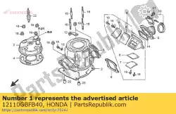 Aquí puede pedir cilindro comp. Una de Honda , con el número de pieza 12110GBFB40: