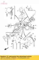 Aquí puede pedir alambre, menos plomo de Yamaha , con el número de pieza 1B2H21160000: