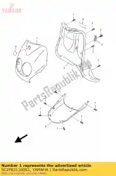 Qui puoi ordinare protezione per le gambe 1 mdynm5 da Yamaha , con numero parte 5C2F831100S1: