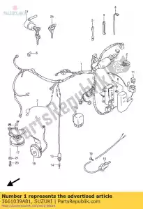 suzuki 3661039A81 pas de description disponible - La partie au fond