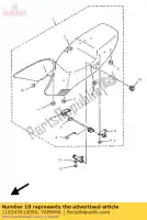 116247410000, Yamaha, almofada, assento yamaha fzr lc 1gl spain 261gl-352s1 lc 1nm spain 261nm-352s1 lc 4l1 europe 214l1-332e2 rd tdm tzr xj 75 125 250 500 600 850 900 1981 1985 1986 1987 1988 1989 1990 1991 1992 1993 1994 1995, Novo