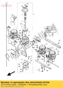 Yamaha 3CY149021000 zespó? ga?nika 2 - Dół