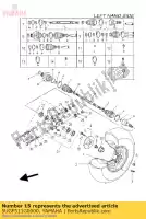 5UGF511G0000, Yamaha, bande de démarrage (ball jo yamaha yxr yxrfa rhino yxrf 660 450, Nouveau