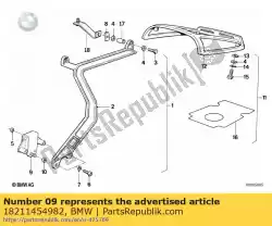 Here you can order the rubber mounting (from 09/1985) from BMW, with part number 18211454982:
