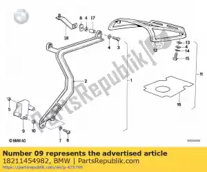 bmw 18211454982 rubber mounting (from 09/1985) - Bottom side