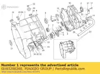 GU03200260, Piaggio Group, Caixa de câmbio preta moto-guzzi california california ev ev touring pi california special sport california special sport al pi california stone california stone metal pi 1100 2001 2002, Novo